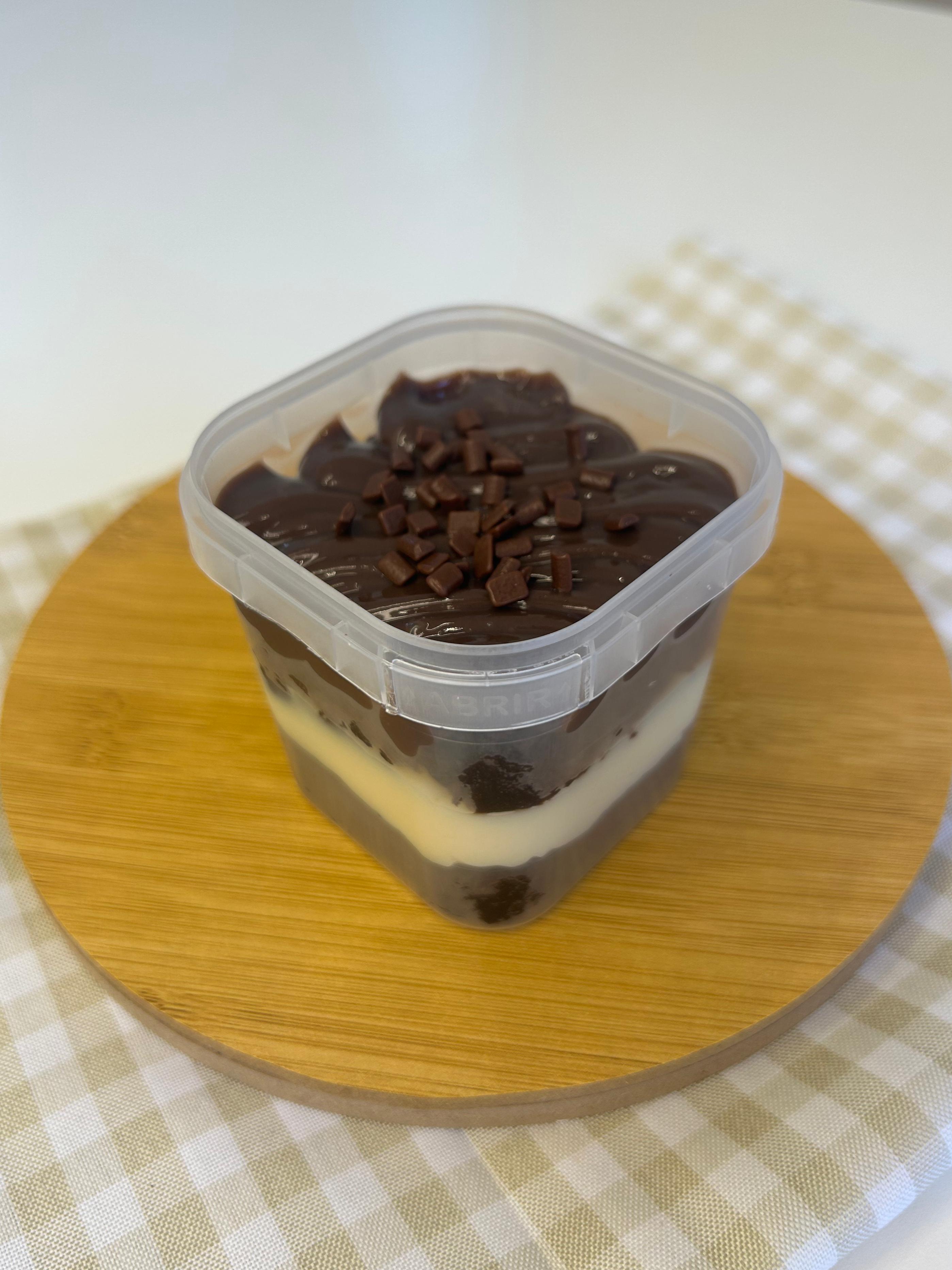 Brownie Ninho com Nutella